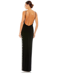 Prom Long Fitted Formal Sexy Dress Sexy Detail Mac Duggal 42002