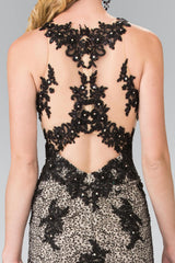 Prom Long Dress Halter Homecoming Mermaid Lace Gown
