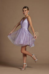 Sequins Cocktail Short Homecoming Dress