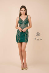 Short Sleeveless Formal Prom Dress Homecoming