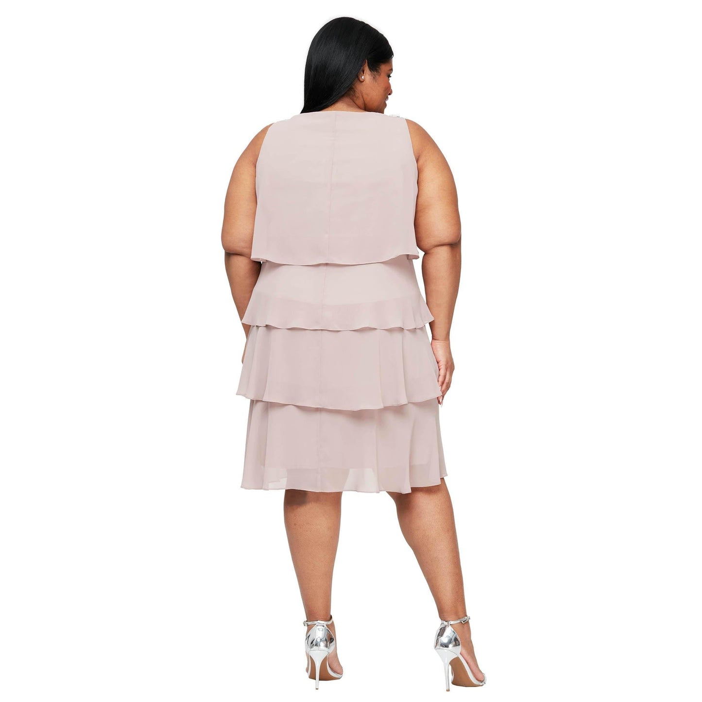 SL Fashions 614044 Formal Short Cocktail Dress