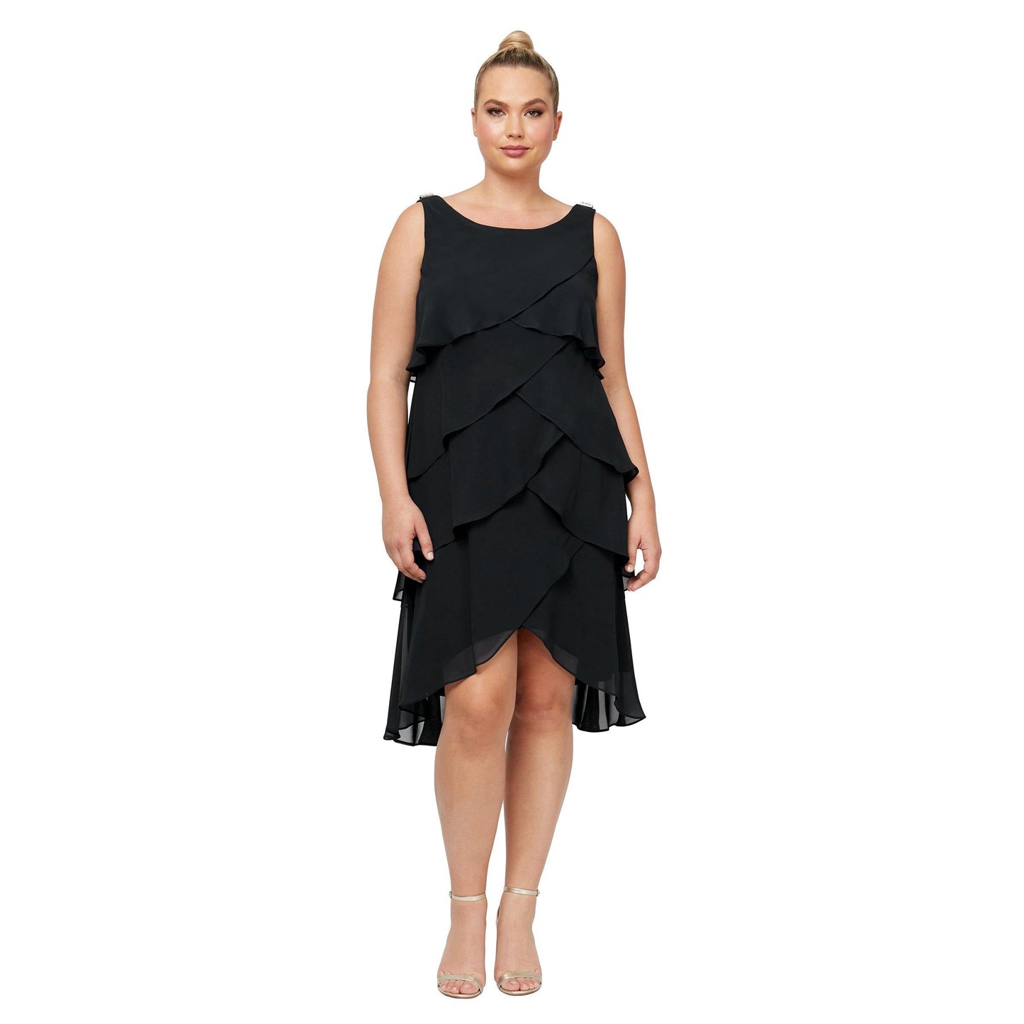 SL Fashions 614044 Formal Short Cocktail Dress