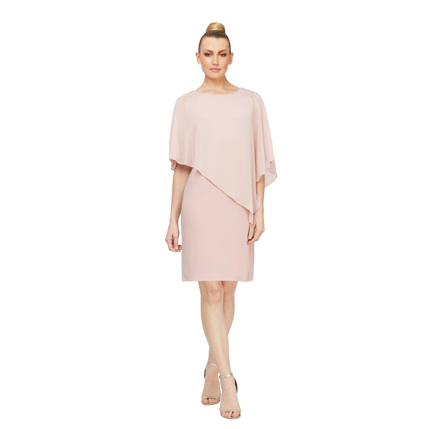 SL Fashions 9170368 Short Mother of the Bride Dress